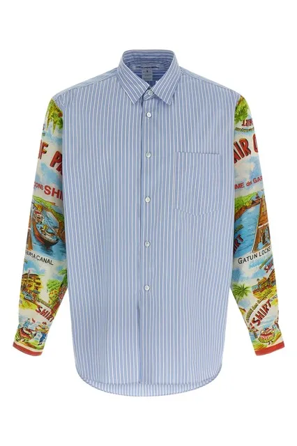Patterned sleeve shirt - Multicolor