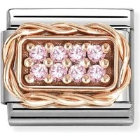 Pavé Pink Crystal Charm