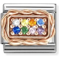 Pavé Rainbow Crystal Charm