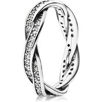 Pavé Twist of Fate Ring - 52