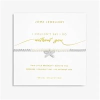 Pearl Couldnt Say I Do Without You Bracelet - Silver