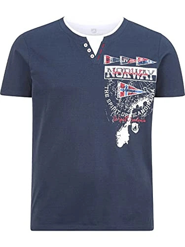 Peder Men's T-Shirt, darkblue, 4XL