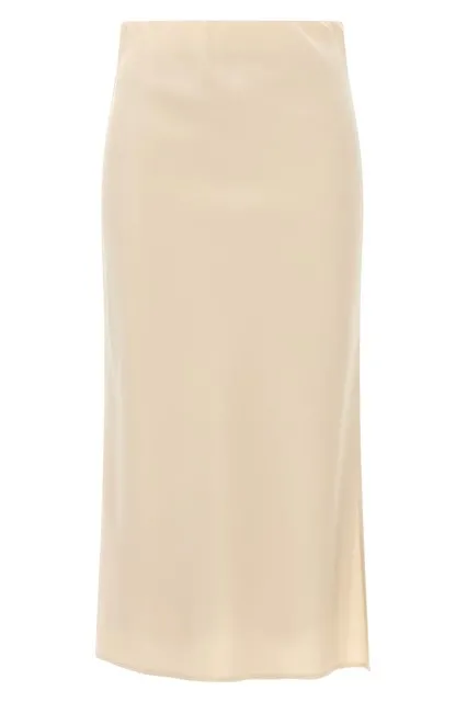 Pencil Fluid skirt - Beige