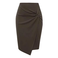 Pencil Skirt Women's Knee-Length Stretch Midi Skirt Women's Summer Elegant High Waist Skirt with Side Knot Detail Hip Skirt Business Skirt Irregular Wrap Skirt Bodycon Curvy Skirt Tiered Skirt, Pencil Skirt Women's Knee-Length Stretch Midi Skirt Women's Summer Elegant High Waist Skirt with Side Knot Detail Hip Skirt Business Skirt Irregular Wrap Skirt Bodycon Curvy Skirt Tiered Skirt,