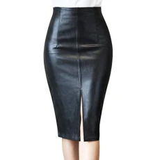 Pencil Skirt Women's Knee-Length with Slit Leather Skirt Women's Black Curvy High Waist Skirt Sexy Hip Skirt Bodycon Summer Skirt Elegant Business Skirt Casual Comfortable Midi Skirt Skinny Maxi Pencil Skirt Women's Knee-Length with Slit Leather Skirt Women's Black Curvy High Waist Skirt Sexy Hip Skirt Bodycon Summer Skirt Elegant Business Skirt Casual Comfortable Midi Skirt Skinny Maxi