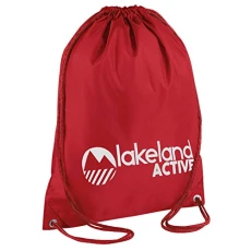 Penrith Drawstring Gym Bag - Red