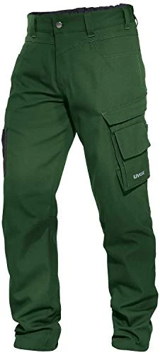 Perfexxion Basic Men's Work Trousers - Men's Cargo Trousers, fir, 27 Dark Green