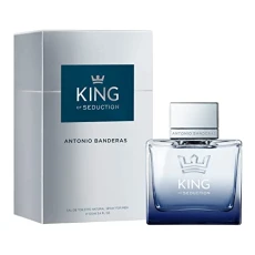 Perfumes - King of Seduction - Eau de Toilette for Men - Long Lasting - Masculine, Intense and Energetic Fragrance - Bergamot and Apple Notes - Ideal for Day Wear - 100 ml