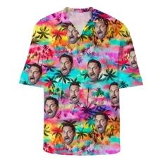 Personalised Custom Hawaiian Shirt - Custom Men’S Hawaiian Shirt Face Shirts Custom Husband Photo