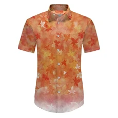 Personalised T Shirt UK Mens Printed Shirts Short Sleeve Button Down Beach Shirts Shirt for Man Mens All Long Sleeve Hawaiian Shirts Mens Tropical Pink Floral Beach Shirt Mens Floral Hawalian Shirt
