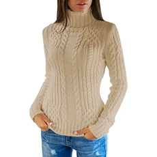 Petite Jumpers Turtleneck Sweater Women Winter Knitted Wool Knit Bottom Female Long Sleeve Thick Loose Pullover Womens Jumpers Size 18 Sales Essentials Hoodie Plus Size Christmas Sweater Women Petite Jumpers Turtleneck Sweater Women Winter Knitted Wool Knit Bottom Female Long Sleeve Thick Loose Pullover Womens Jumpers Size 18 Sales Essentials Hoodie Plus Size Christmas Sweater Women