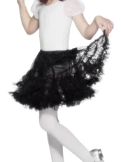 Petticoat, Child, Black Layered, Girls Fancy Dress, Acessories Dress Up Accessories Petticoat, Child, Black Layered, Girls Fancy Dress, Acessories Dress Up Accessories