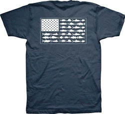 PFG Americana Saltwater Fish Flag T-Shirt PFG Americana Saltwater Fish Flag T-Shirt