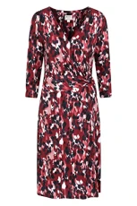 Phoenix Womens Jersey Wrap Dress - Lightweight Womens Cover Up - Best for Spring, Summer, Outdoors & Holiday Red 6 Phoenix Womens Jersey Wrap Dress - Lightweight Womens Cover Up - Best for Spring, Summer, Outdoors & Holiday Red 6