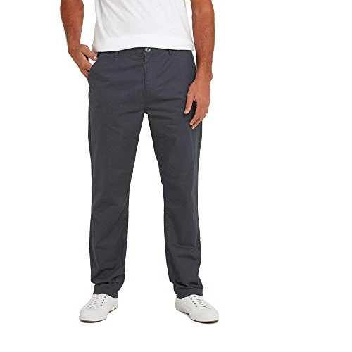 Pickering Mens Chino Trousers in Lightweight Sustainable Cotton - Smart Casual Chinos with Classic S