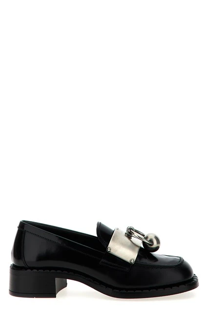 Piercing loafers Black Size