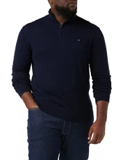 PIMA ORG CTN Cashmere Zip Mock