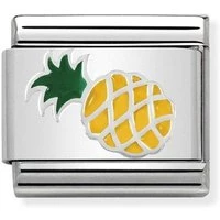 Pineapple Charm - Stainless Steel