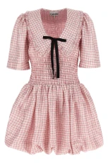 Pink Check Dress Size EU