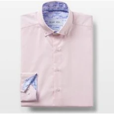 Pink Oxford with Know Your Mind Accents Button-Down Shirt, XL