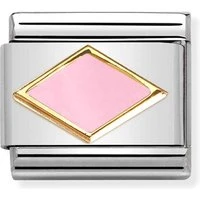 Pink Rhombus Charm