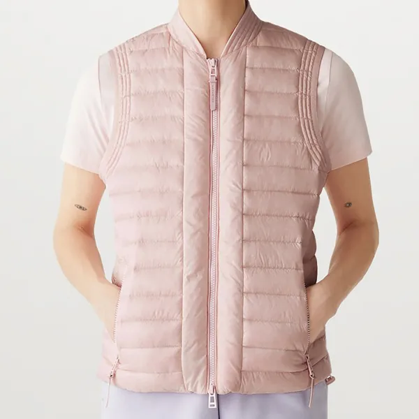 Pink Stella Padded Gilet - Pink