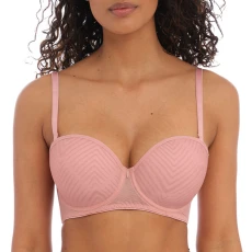 Pink Tailored Moulded Strapless Bra