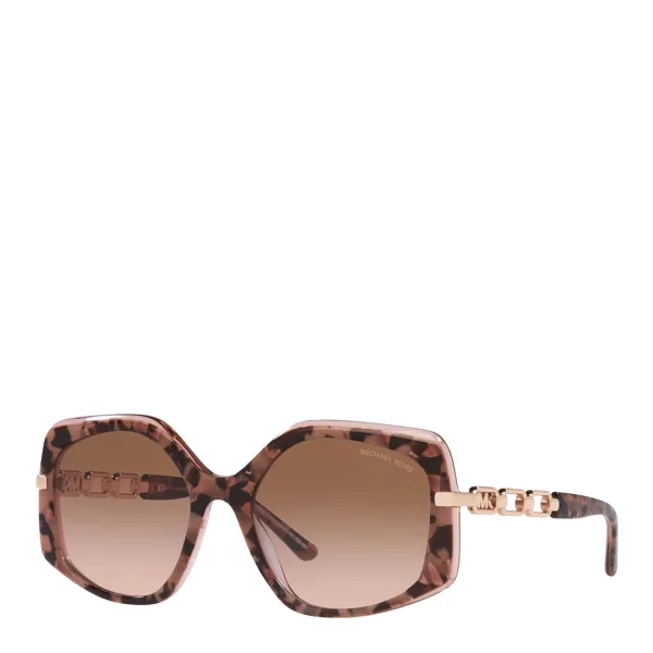 Pink Tortoise Cheyenne Sunglasses 56mm - Brown