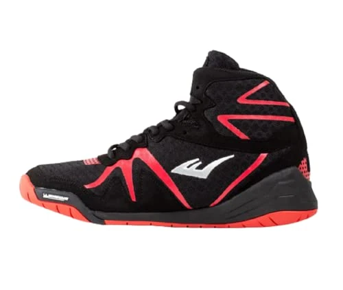 PIVT Low Top Boxing Shoes - Size 9 Black/Red