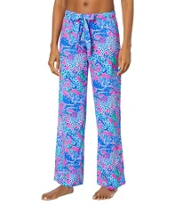 PJ Woven Pants Plumeria Pink Untamed Hearts XXS