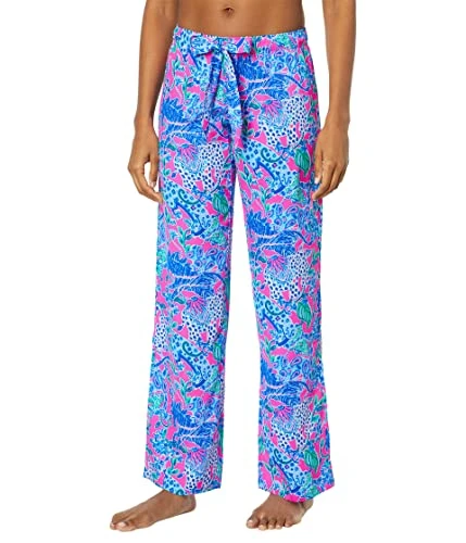 PJ Woven Pants Plumeria Pink Untamed Hearts XXS