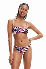 Playa I Tropical Bikini Bottoms 23SWMK29 White Playa I Tropical Bikini Bottoms 23SWMK29 White