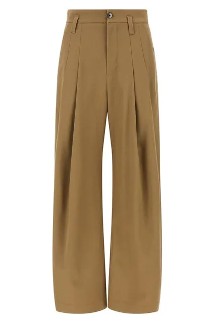 Pleat pants - Beige