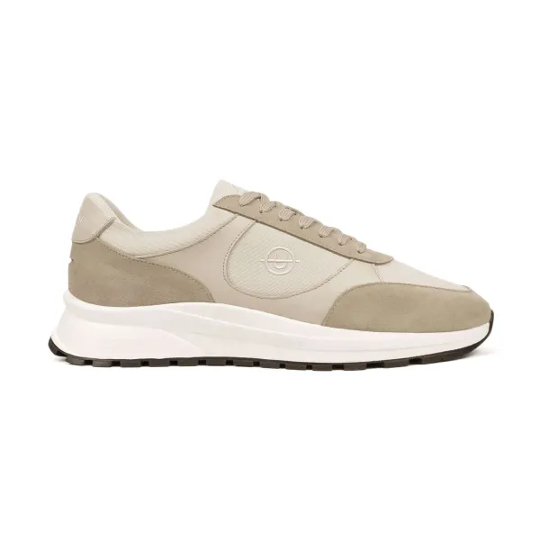 Plemont Beige Trainers, Mens / UK / Suede / Leather / Beige