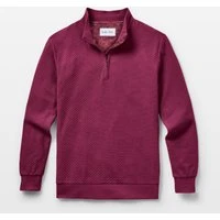 Plum with Times March Quarter Zip Jersey, S