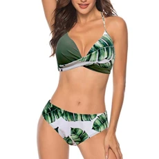 Plus Size Bikini Sets for Women UK Pink Quick Dry Women's Bikinis Navy Spaghetti Strap Halterneck Surf Suit, Women Sexy Halter Mesh Swimsuit Bikini Set from Son Holiday Essentials