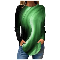 Plus Size Christmas Top Square Neck Top Womens Checked Shirts UK Blouse Shirt Plus Size Tunic Tops Jumpers for Women UK Oversized Sweatshirt Tops for Women UK Plus Size(Green,XXL)