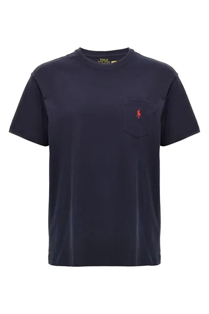 Pocket T-shirt - Blue