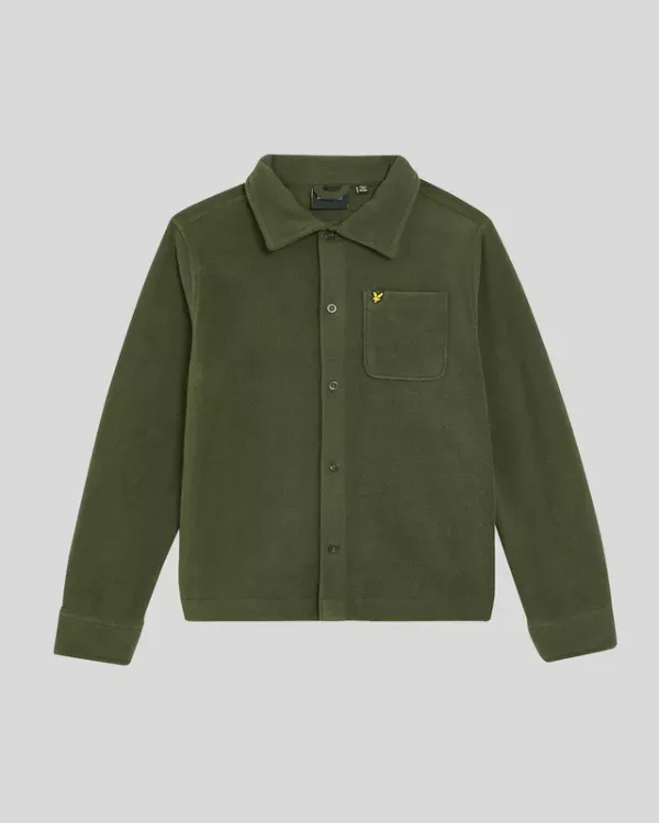 Polar Fleece Shirt - Size 15/16 Years - Green