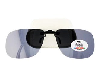 Polarized Clip-On Sunglasses C2 in Grey 54mm