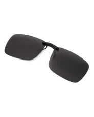 Polarized Unisex Clip on Sunglasses for Eyeglasses-Good Clip Style Sunglasses for Myopia Glasses Outdoor/Driving/Fishing S Size