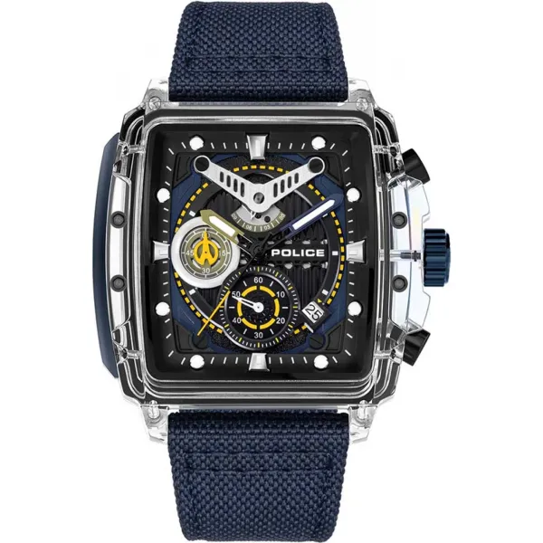 Police PEWGC00770X1 Mens Clout Watch - Size One Size - Blue