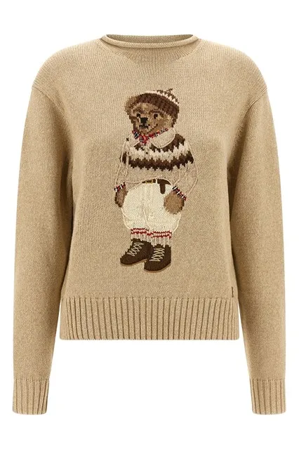 Polo Bear sweater - Beige