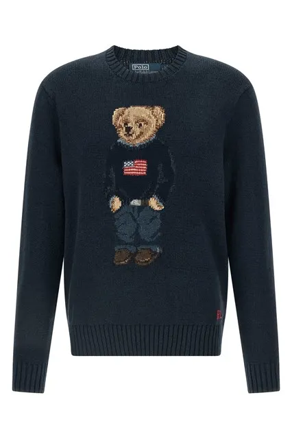 Polo Bear sweater - Blue
