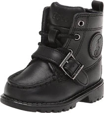 Polo by Ralph Lauren Ranger Hi II 90945 Boot, Black Leather, 6 Toddler M Polo by Ralph Lauren Ranger Hi II 90945 Boot, Black Leather, 6 Toddler M