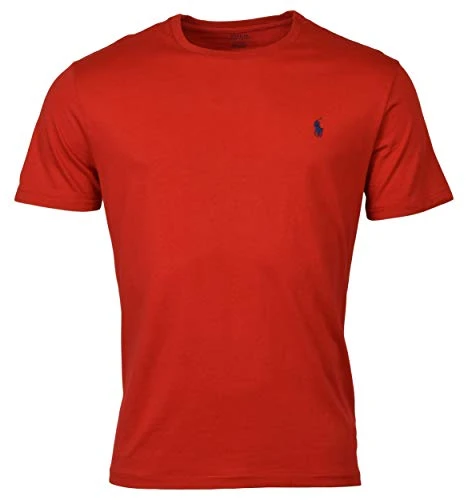 Polo  Men's Crewneck T-shirt (X-Large, Red)