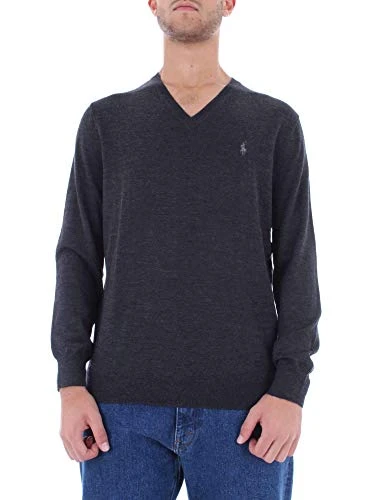 Polo  Pullover COLLO V Antracite