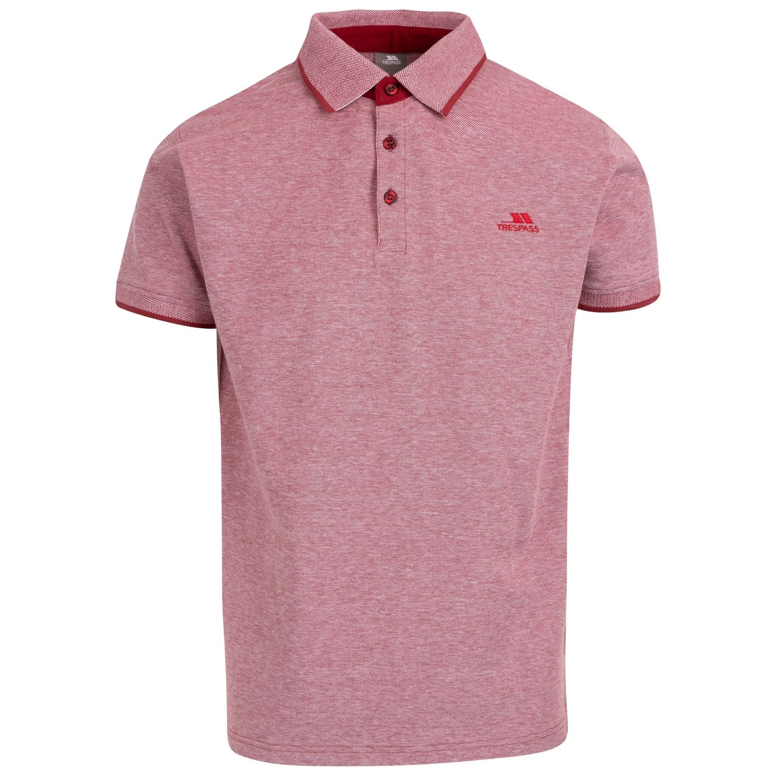 Polo Shirt Skate Cotton Merlot - Red