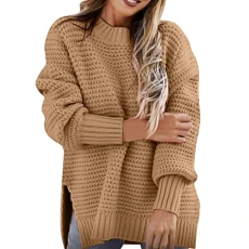 Poloneck Jumpers Women 2 in 1 Jumper Shirt with Collar for Women Long Sleeve Plus Size Oversized Chunky Knit Ladies T Shirt Jumper Tops for Women One Size Khaki Poloneck Jumpers Women 2 in 1 Jumper Shirt with Collar for Women Long Sleeve Plus Size Oversized Chunky Knit Ladies T Shirt Jumper Tops for Women One Size Khaki