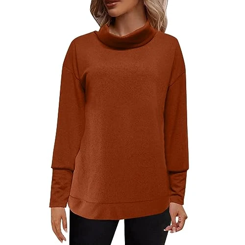 Poloneck Sweaters Women Black V Neck Jumper Women Long Sleeve Plus Size Polo Roll Neck Ladies Jumpers Batwing Sleeves Dolman Loose Knitted Sweaters and Pullovers Cheap